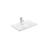 Umywalka ceramiczna Sanovit Soft 55 prostokątna podwieszana 55x45,5x16 cm